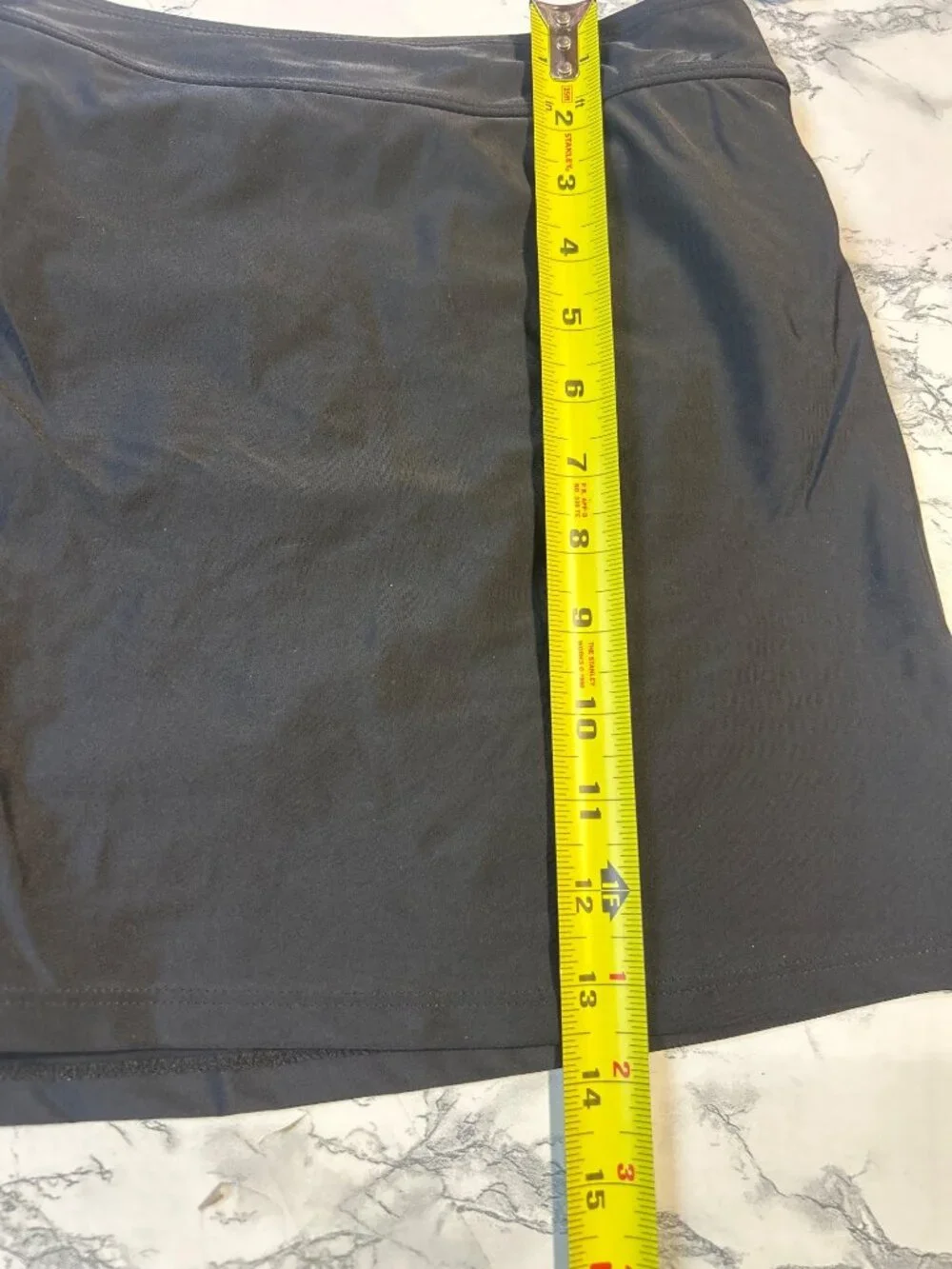 Mynah Womens Size 20W Black swim Skirt With Built-In Briefs